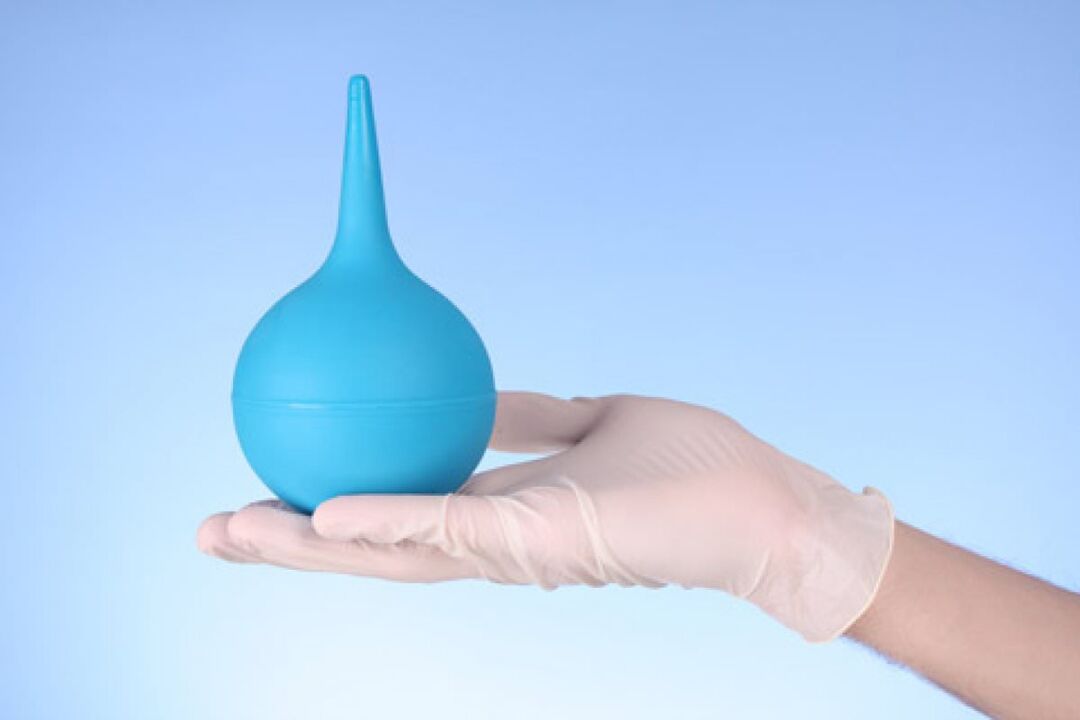 enema para parasitas no corpo